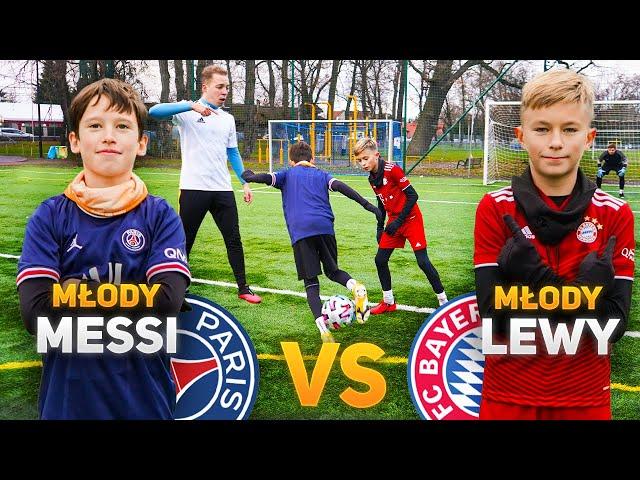 13 letni Messi VS 11 letni Lewandowski! | WIELKI POJEDYNEK!