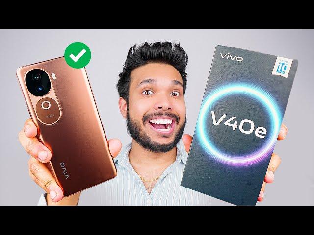 vivo V40e Unboxing | The New Budget King