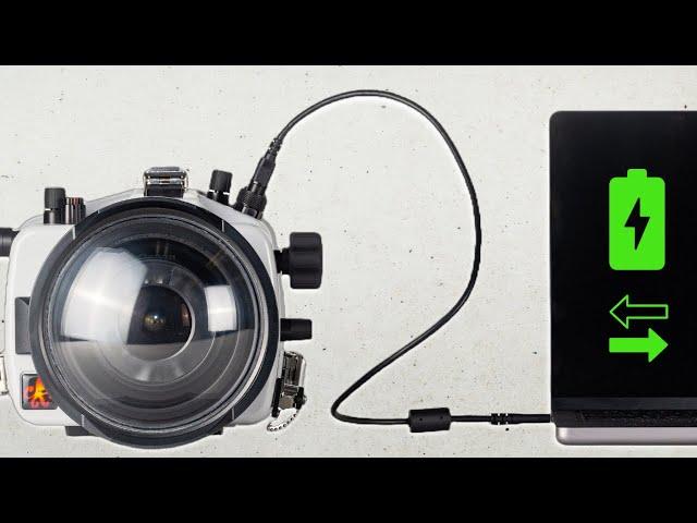 Never take your camera out of the housing! // USB-C Charging & Data Transfer Bulkhead