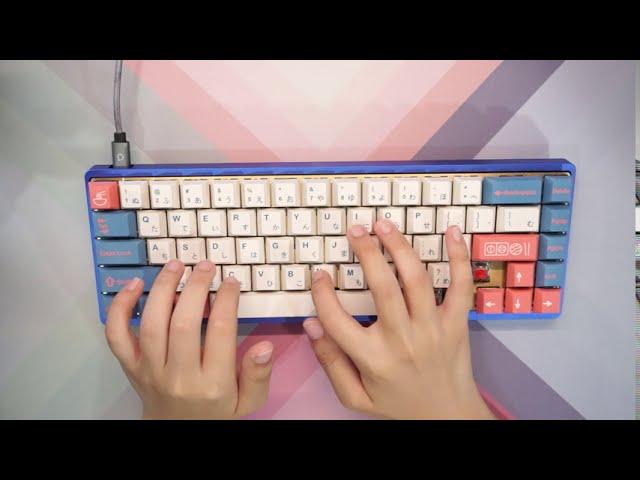 Filmed + Lubed Gateron Reds + TADA68 + Fake Bento Keycaps