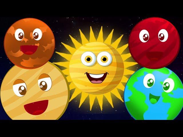 Hành tinh song | Vần thơ bài hát | Giáo dục mầm non | Planets Song For Toddlers | Educational Song