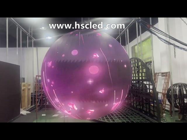 1.5m P2.5 LED Spherical Display for USA