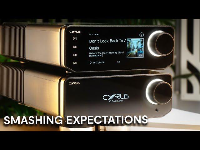 SMASHING AUDIOPHILE EXPECTATIONS! NEW Cyrus 40 Series First Look