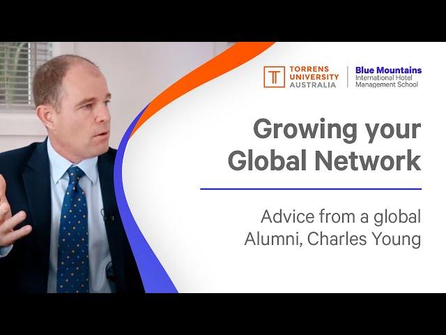 Tips for students to grow your global network | BMIHMS Hospitality Alumni Charles Young