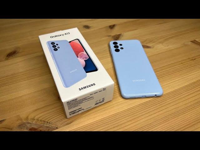 Unboxed : Samsung Galaxy A13 128 GB (Awesome Blue) + First Boot-Up