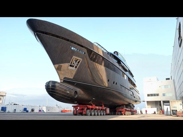 Building Billion $ Yachts - Producing & Manufacturing SuperYachts by Lürssen shipyard