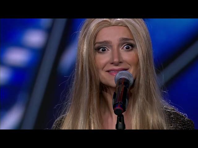 Tara Grammy Celine Dion Parody on Persia's Got Talent.
