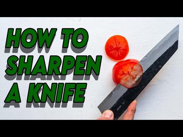 How To Sharpen A Knife