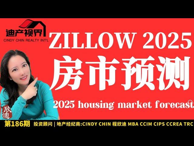 Zillow2025美国房市预测 明年该入手买房吗? 听听美国最大购房网站怎么说《迪产视界. 程欣迪》第186期 Zillow Prediction on 2025 US Housing Market