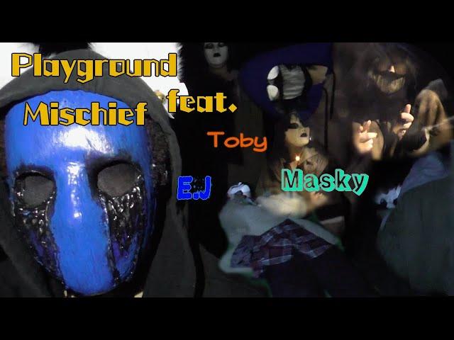 PLAYGROUND MISCHIEF feat. Ticci Toby, Eyeless Jack, and Masky!