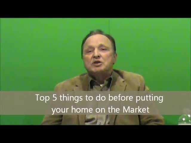 Things to do before putting your house on the Market