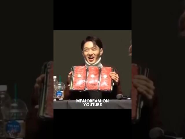 Kpop Idols' Funniest Reactions to Fan Gifts #kpop #shortvideo