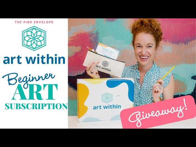 *NEW BOX* Art Within - Kids Activity & Art Box | Voted Best Kid's Box by my Kiddos | GIVEAWAY