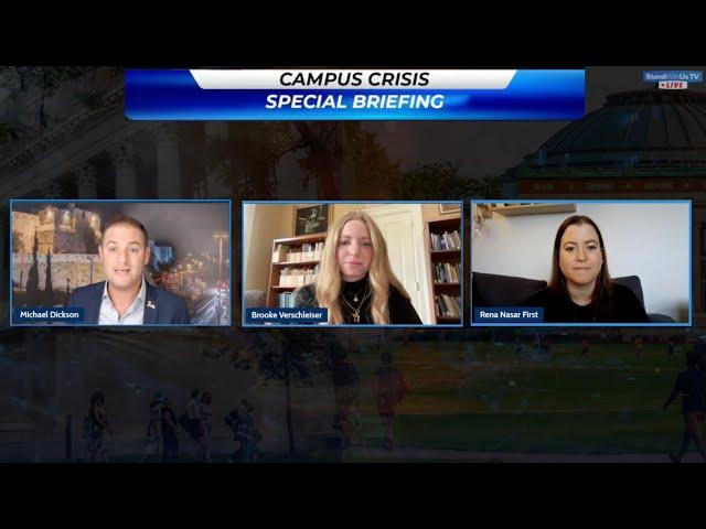 Special briefing: Crisis on Campus | StandWithUs Live