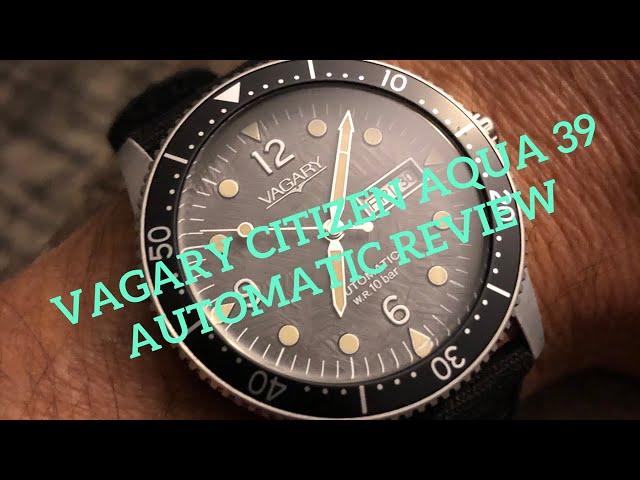 Vagary By Citizen Aqua 39 Automatic Diver Review