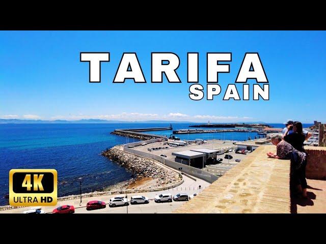 [4K] TARIFA Spain City Walking Tour May 2023 | Cádiz, Andalucía