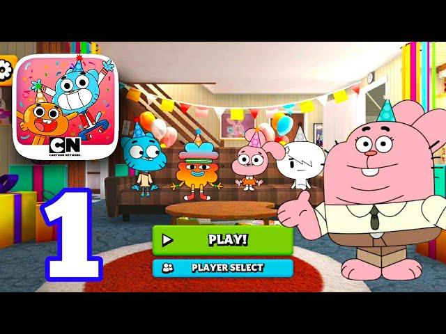 Gumball's Amazing Party Game Gameplay Walkthrough Part 1 (Android, iOS)