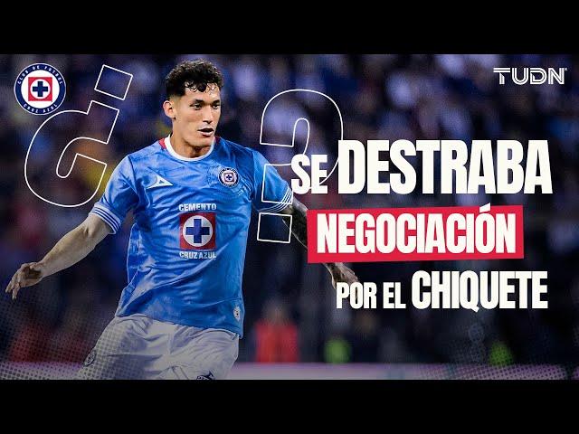 Chiquete Orozco, con UN PIE en Cruz Azul  Además delantera PODEROSA celeste | TUDN