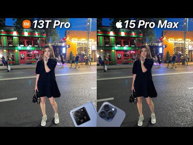 Xiaomi 13T Pro VS iPhone 15 Pro Max Camera Test Comparison