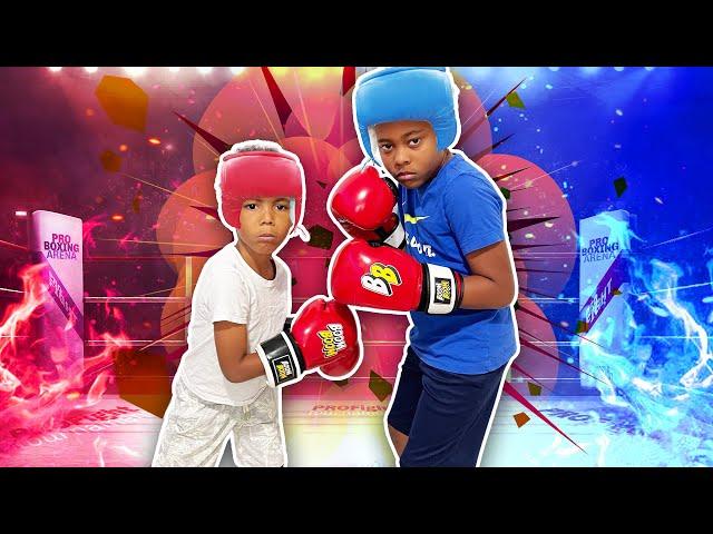 QJ AND AHMIR'S FIRST BOXING SPARRING TEST *GONE WRONG*