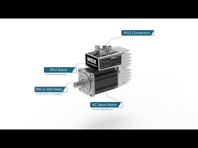 MDX Integrated Servo Motors