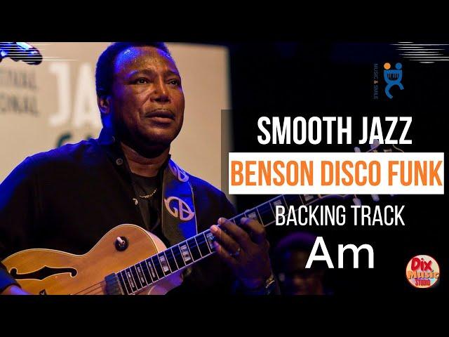 Benson Disco Funk - Backing Jam track in A aeolian (115 bpm)