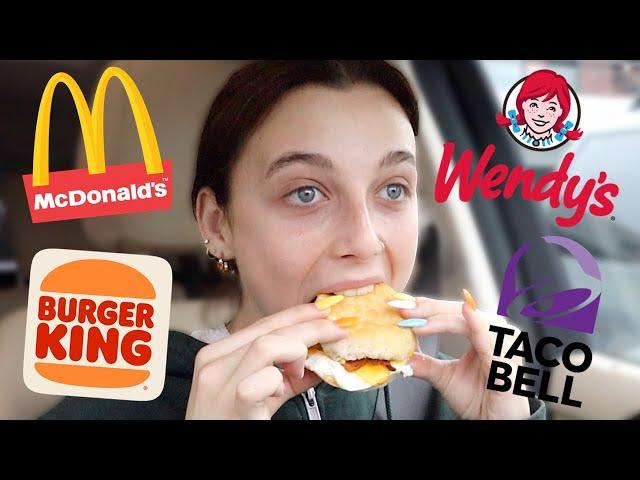 FAST FOOD BREAKFAST TASTE TEST