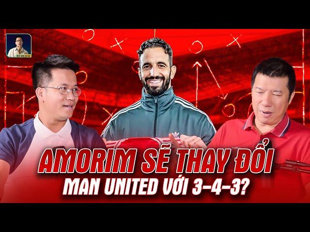 AMORIM SẼ GIÚP MAN UNITED THAY ĐỔI, BẰNG CẢ CHIẾN THUẬT VÀ TINH THẦN?