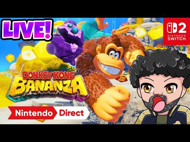 LIVE! Donkey Kong Bananza Nintendo Direct Reaction