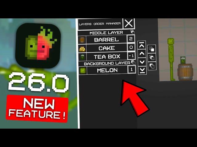 UPDATE 26.0: A NEW FEATURE THAT WILL BE ADDED in Melon Playground