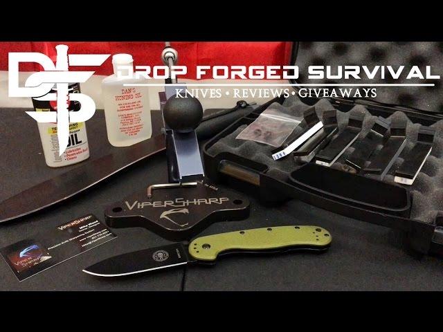 King of Knife Sharpeners - Vipersharp V2 Professional Knife Sharpening System