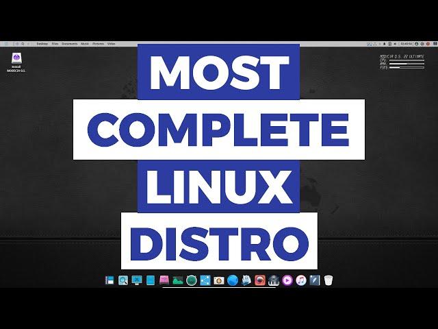 Modicia OS - WOW!!! Still The Most Complete Linux OS