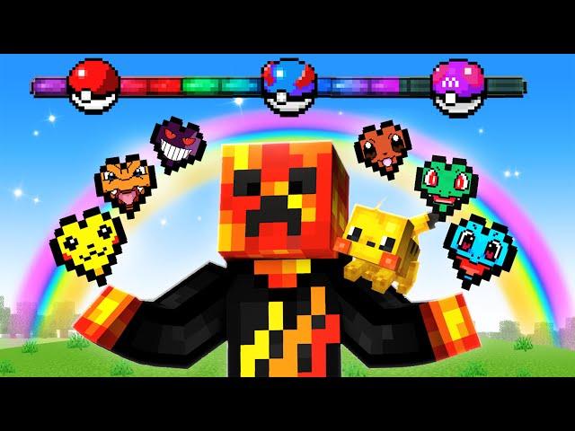 Minecraft but there's POKEMON Hearts