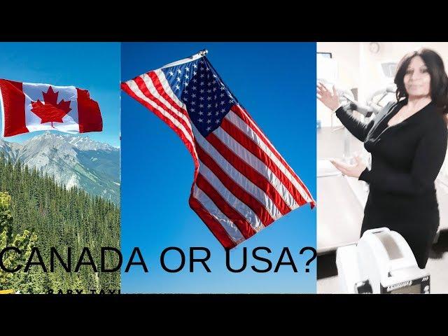 Where To Live Canada Or United States ? By canadadarshan1000