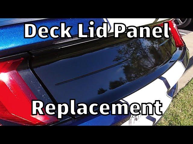How to Replace a Deck Lid Panel for S550 Mustang (2015-2023).