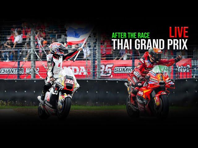   LIVE : สด คุยหลังแข่ง MotoGP : PT Grand Prix of Thailand 2024