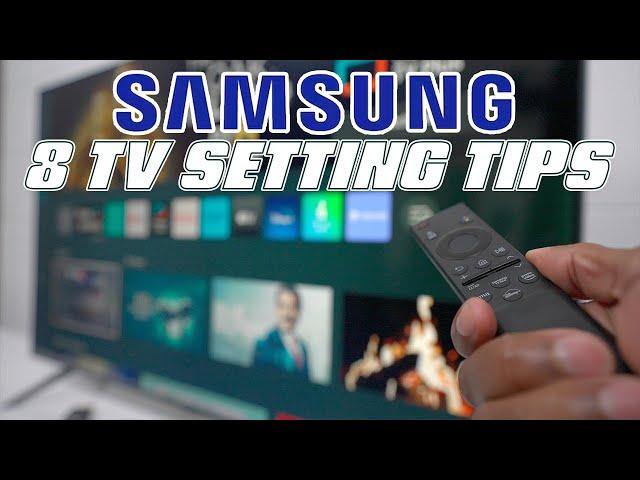 8 Samsung TV Settings and Features You Need to Know! | Samsung TV Tips & Tricks