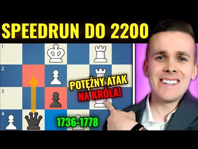 Wypróbowałem OSTRE gambity! Agresywne szachy – Speedrun szachowy do 2200 #16 Michał Kanarkiewicz