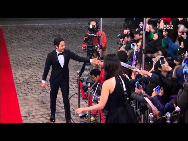 Jung Woo @ 2013 KBS DRAMA AWARDS Red Carpet