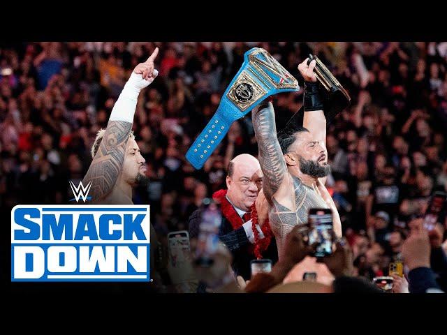 Reigns reaches 1,000 days as Undisputed WWE Universal Champion: SmackDown Highlights, June 2, 2023