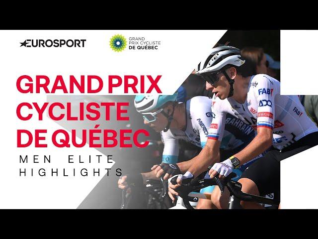 A THRILLER on streets of Québec | Grand Prix Cycliste de Québec 2024 Highlights 