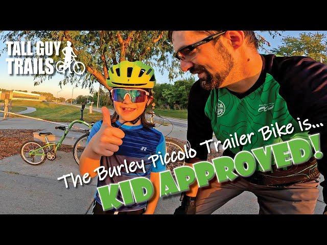 Burley Piccolo Kids Trailer Bike Review & Ride