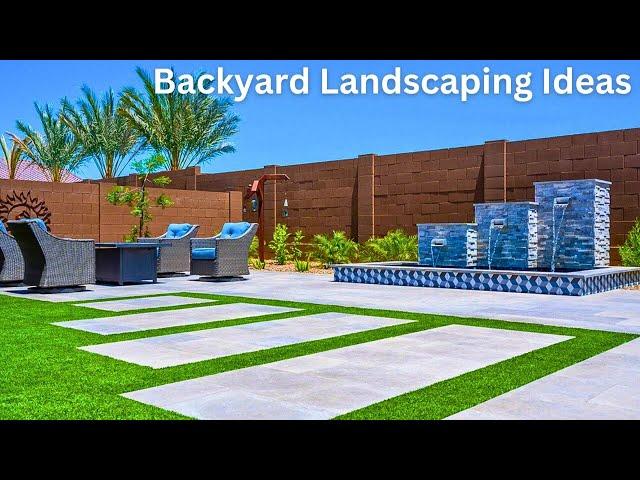 Easy Backyard Landscaping Ideas 2025 | backyard garden design ideas #landscape#garden#backyard