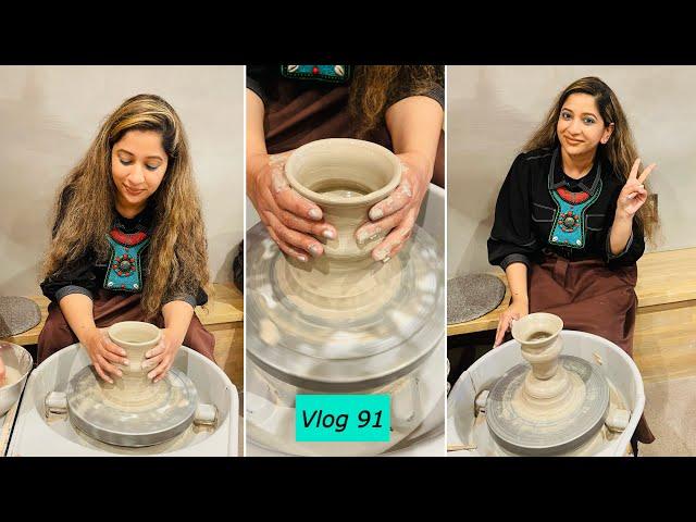 Japan Tour || Japanese Pottery Making Workshop || Mousumi Bangladeshi Canadian Vlogger || Vlog 91