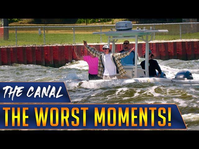 WARNING: POINT PLEASANT CANAL SINKING AND STUFFINGS 2022 !! | HAULOVER INLET | WAVY BOATS