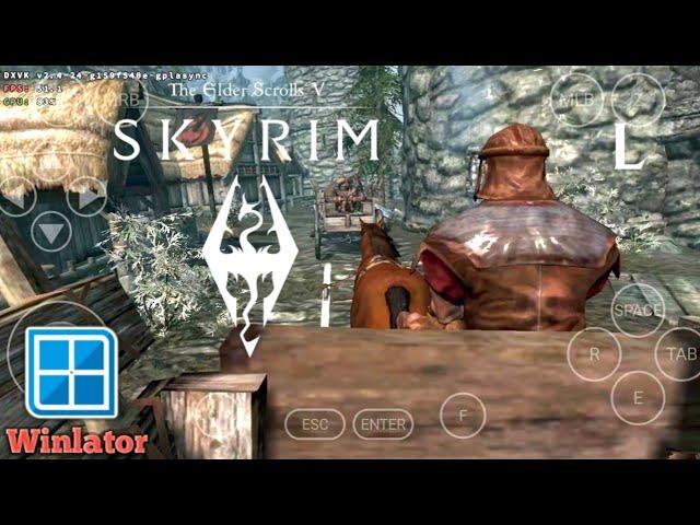 The Elder Scrolls V Skyrim Winlator 8.0 Amod Poco F6