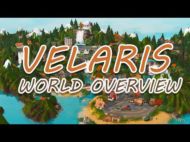 BRAND NEW WORLD! Velaris The Sims 3 World Overview