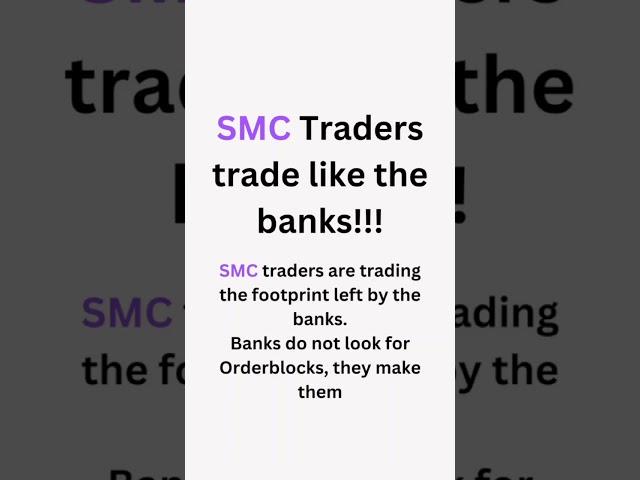 SMC Smart Money Concepts Myths  #trading #forex #smc #smartmoneyconcepts #mythbusters