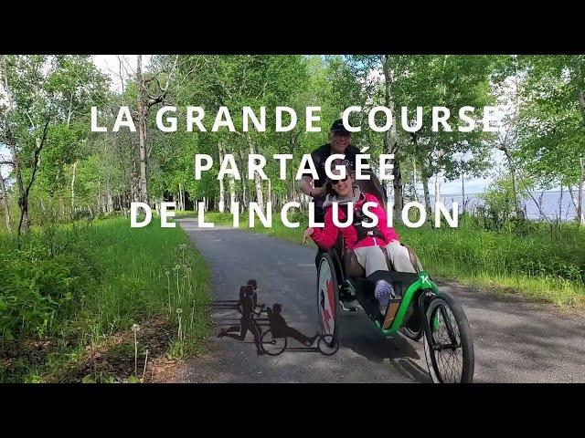 Vidéo promotionnelle de la  Grande course  partagée de l'inclusion 2023