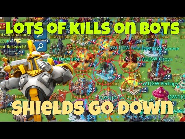 Lords Mobile - Dont trust farm BOT. He lost crazy amount of troops on his accounts